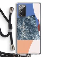 Billy: Samsung Galaxy Note 20 / Note 20 5G Transparant Hoesje met koord