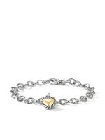 David Yurman bracelet Cable Collectibles Cookie Heart Classic en or 18ct et argent sterling - thumbnail