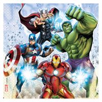 Globos Papieren Servetten FSC Avengers Infinity Stones, 20st. - thumbnail