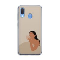 Fresh coffee: Samsung Galaxy A40 Transparant Hoesje Fresh coffee: Samsung Galaxy A40 Transparant Hoesje