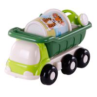 Cavallino Toys Cavallino Strand Kiepwagen met Emmerset Groen, 5dlg. - thumbnail