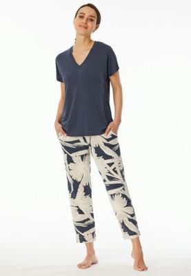 Schiesser Schiesser Pyjamas 3/4 graphite 182540 46/3XL