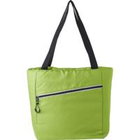 Grote koeltas draagtas - schoudertas - lime groen - 30 x 43 x 16 cm - 20 liter - Koeltassen