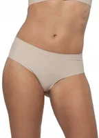 Naadloze slip Airlite Eco - Hipster Classic - Invisible dames onderbroek - Beige - zwart