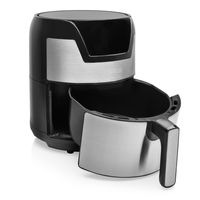 Princess 01.182026.01.001 Airfryer 1500 W Oververhittingsbeveiliging, Timerfunctie, Met display Zwart/zilver - thumbnail