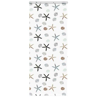 Doucherolgordijn met cassette 90x240 cm stofbreedte 86 cm