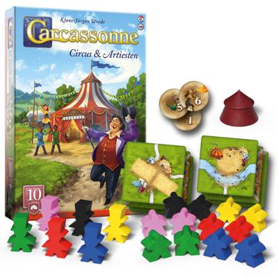 Carcassonne uitbreiding Circus & artiesten