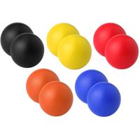 Anti stressballen Relaxman kleurenmix - 10x stuks - Dia 6 cm - Mindfullness - Ontspanning artikelen