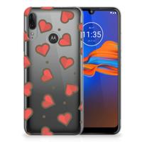 Motorola Moto E6 Plus | TPU bumper | Hearts