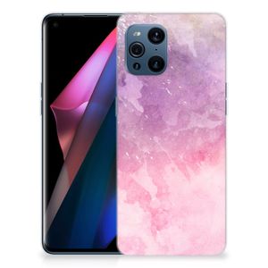 Hoesje maken OPPO Find X3 | X3 Pro Pink Purple Paint