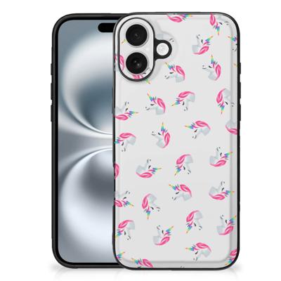 Back Case voor iPhone 16 Plus Unicorns