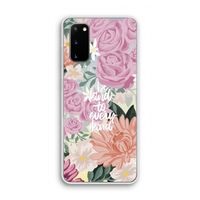 Kindness matters: Samsung Galaxy S20 Transparant Hoesje