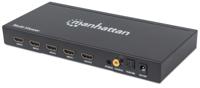 Manhattan 207881 HDMI-switch 4 poorten Met afstandsbediening 1920 x 1080 Pixel