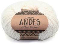 Drops Andes Uni Colour 1101 Wit