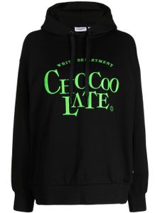 CHOCOOLATE hoodie en coton à logo brodé - Noir