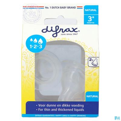 Difrax Flessenspeen Natural 1-2-3 674