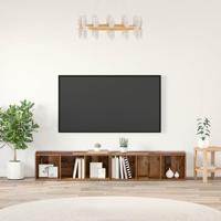 Tv-meubelset 2 pcs Oud Hout Bewerkt hout