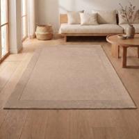 Vloerkleed Kari - Beige 150x80cm - - Dekbed-Discounter.nl