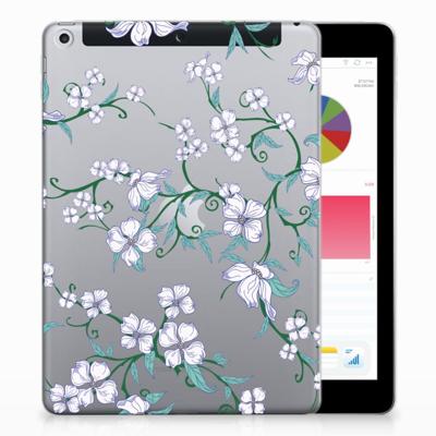 Apple iPad 9.7 2018 | 2017 Uniek | Siliconen hoesje | Blossom White