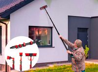 Shine Telescopische wasborstel - Uitschuifbare wasbezem - 4,6 meter met zeepdispenser Shine Telescopische wasborstel - Uitschuifbare wasbezem - 4,6 meter met zeepdispenser