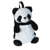 Rugtas Panda knuffel - 33 cm - pluche - rugzak - pandabeer