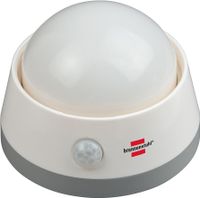 Brennenstuhl LED-nachtlicht NLB 02 BS met batterij met infrarood bewegingsmelder en drukschakelaar 2 LED 6 lm 3x AA (inclusief) - 1173290