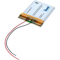 Jauch Quartz LP402025JU Speciale oplaadbare batterij Prismatisch Kabel LiPo 3.7 V 150 mAh