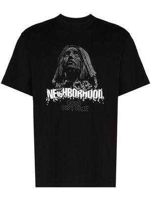 Neighborhood t-shirt Urge à logo imprimé - Noir