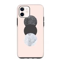 Marmeren cirkels: iPhone 12 mini Tough Case