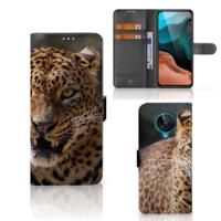 Xiaomi Poco F2 Pro | Telefoonhoesje | Met pasjeshouder | Luipaard