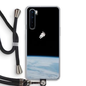 Alone in Space: OnePlus Nord Transparant Hoesje met koord