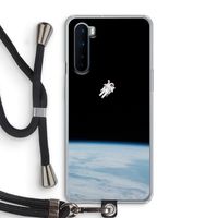 Alone in Space: OnePlus Nord Transparant Hoesje met koord Alone in Space: OnePlus Nord Transparant Hoesje met koord