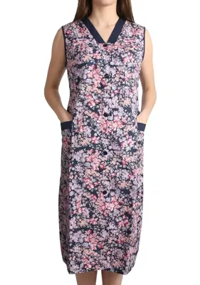 Ma Flodder jasschort Lila/Rose bloemetje 4