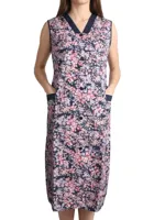 Ma Flodder jasschort Lila/Rose bloemetje 4 - M - M - M - M - M - M - M - M - M - M - M - M - M - M - M - M