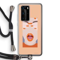 Surprise: Huawei P40 Pro Transparant Hoesje met koord