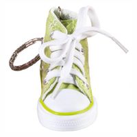 Brunnen sleutelhanger sportschoen junior 8,5 cm groen - thumbnail