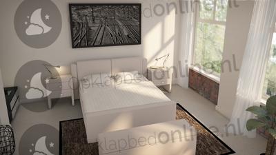 Elektrische boxspring 140 x 210 cm- stofkleur 5080