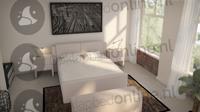 Opberg boxspring 200 x 200 cm- stofkleur 5080