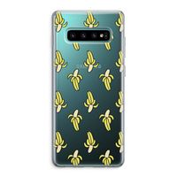 Bananas: Samsung Galaxy S10 Plus Transparant Hoesje