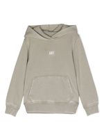 Zadig & Voltaire Kids hoodie en coton à imprimé graphique - Gris