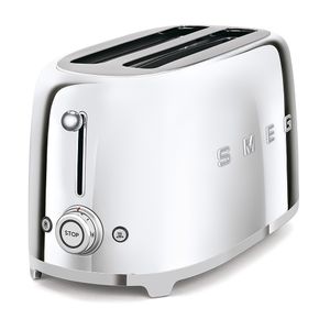 Smeg TSF02SSEU broodrooster 4 snede(n) Chroom 1500 W