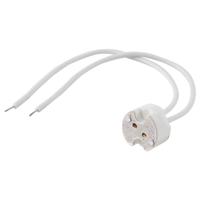 10 STKS MR16/G4/M11/G 5.3/GY 6.35 universele keramische halogeen lamp gloeilamp socket houder Base kabel lengte: 15cm