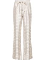 Zadig&Voltaire pantalon Pomy en jacquard - Marron - thumbnail