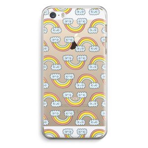 Regenboog: iPhone 5 / 5S / SE Transparant Hoesje