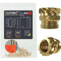 ruthex Schroefdraadinzet RX-M3x5x4 GE-M3x5x4-001