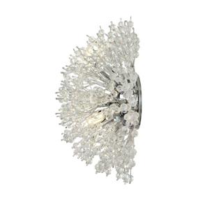 Searchlight WandlampSunburst Ø 29cm chroom - 83420-3CC