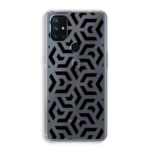 Crazy pattern: OnePlus Nord N10 5G Transparant Hoesje