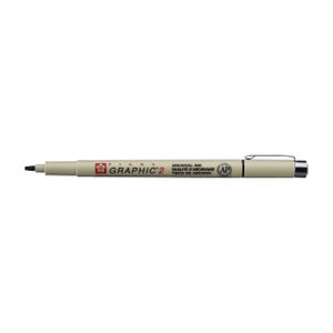 Fineliner Sakura Pigma Graphic 2.0mm zwart