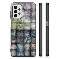 GSM Cover Samsung Galaxy A23 Spijkerbroeken
