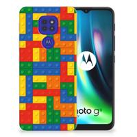 Motorola Moto G9 Play | E7 Plus | TPU bumper | Blokken Motorola Moto G9 Play | E7 Plus | TPU bumper | Blokken